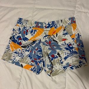 Gap floral khakis